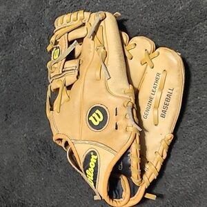 Genuine Leather baseball mit‎ Wilson A450 10 3/4" A0450BBDP15